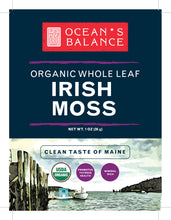 Load image into Gallery viewer, Organic Whole Leaf Irish Moss