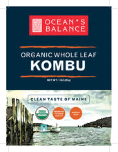 Load image into Gallery viewer, Organic Whole Leaf Kombu