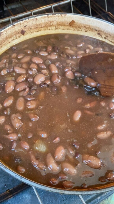 Traditional Native American Baked Beans of the Northeast