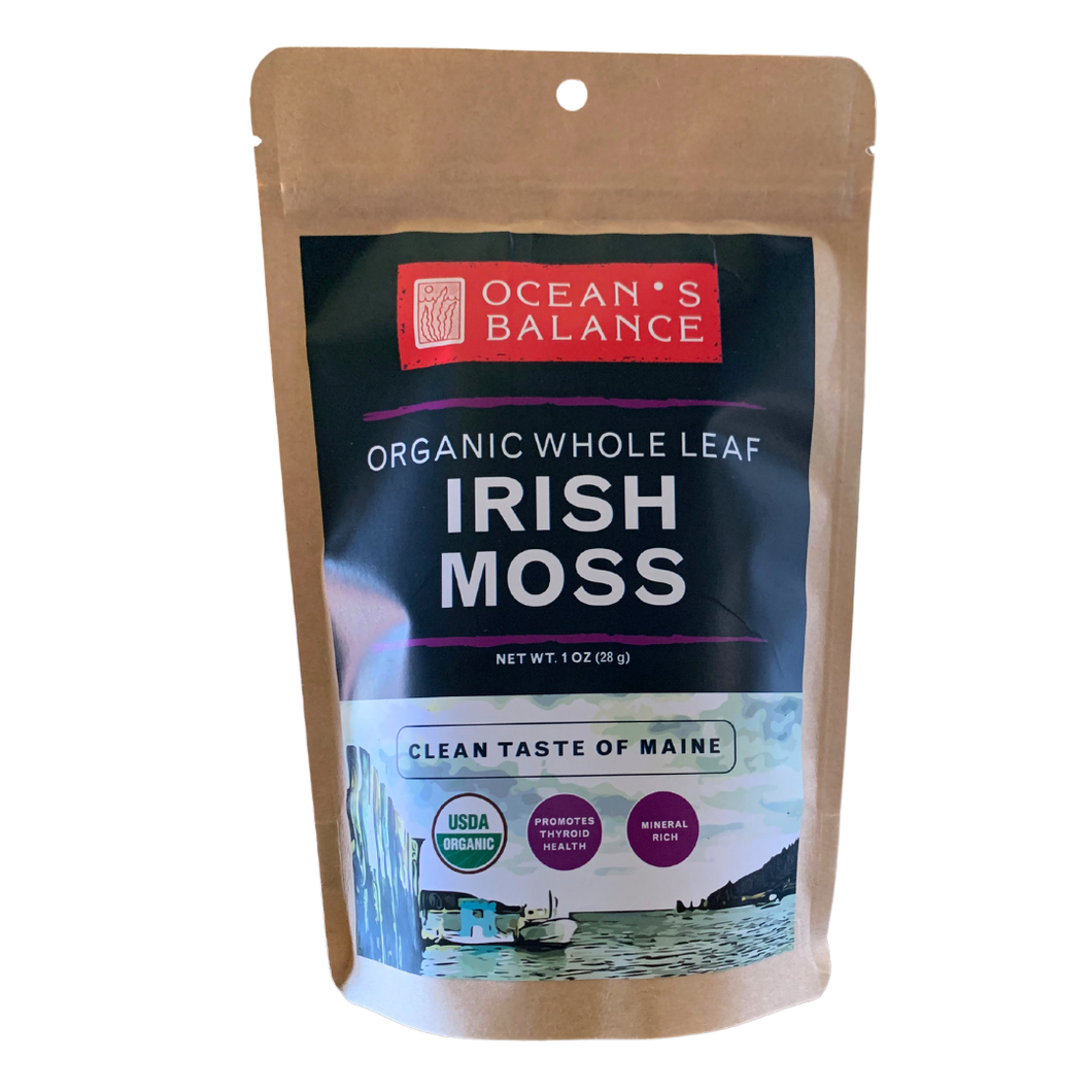 Organic Whole Leaf Irish Moss