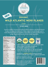 Load image into Gallery viewer, Organic Laver Wild Atlantic Nori Flakes
